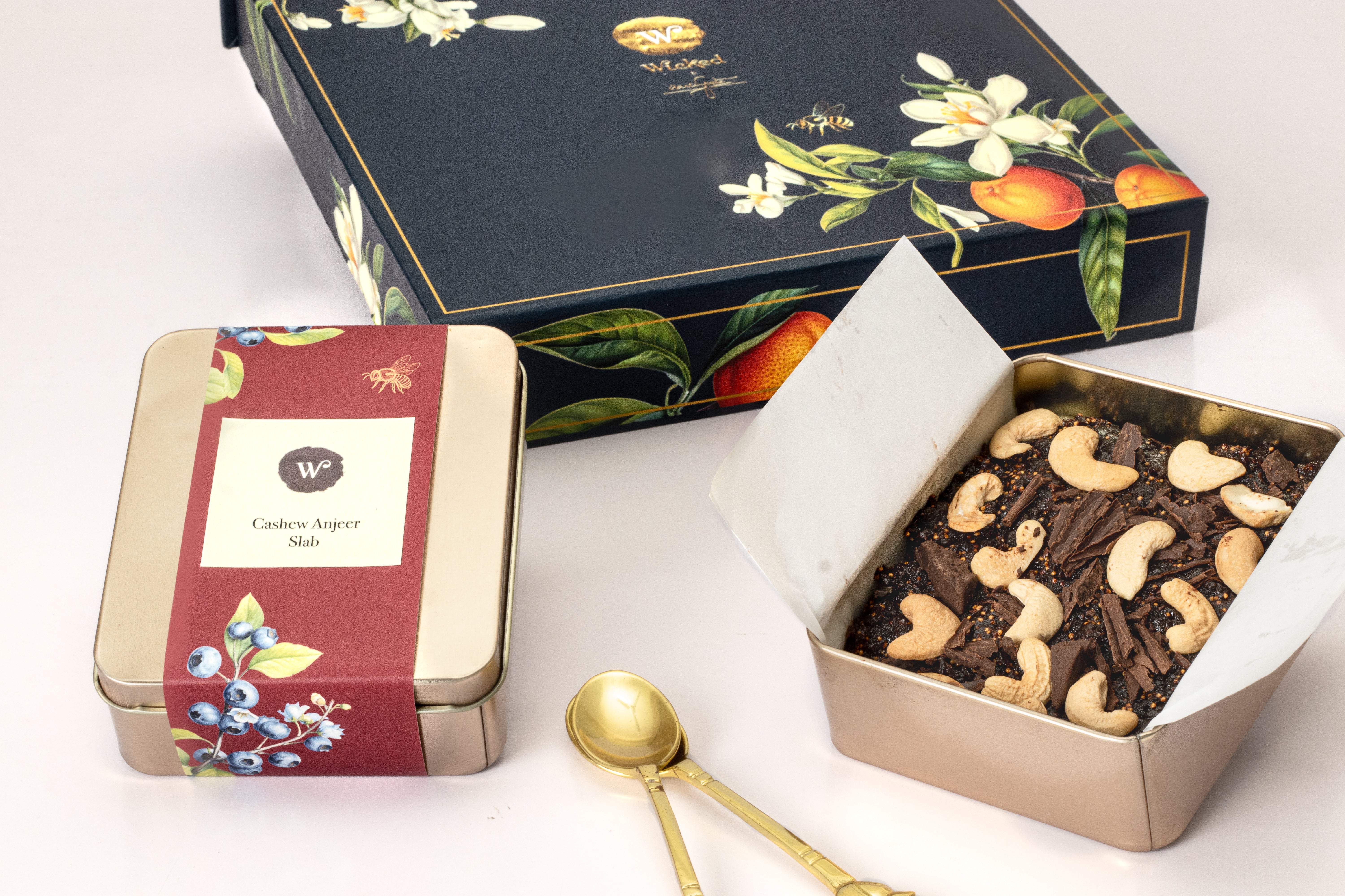 Cashew Anjeer Burfi