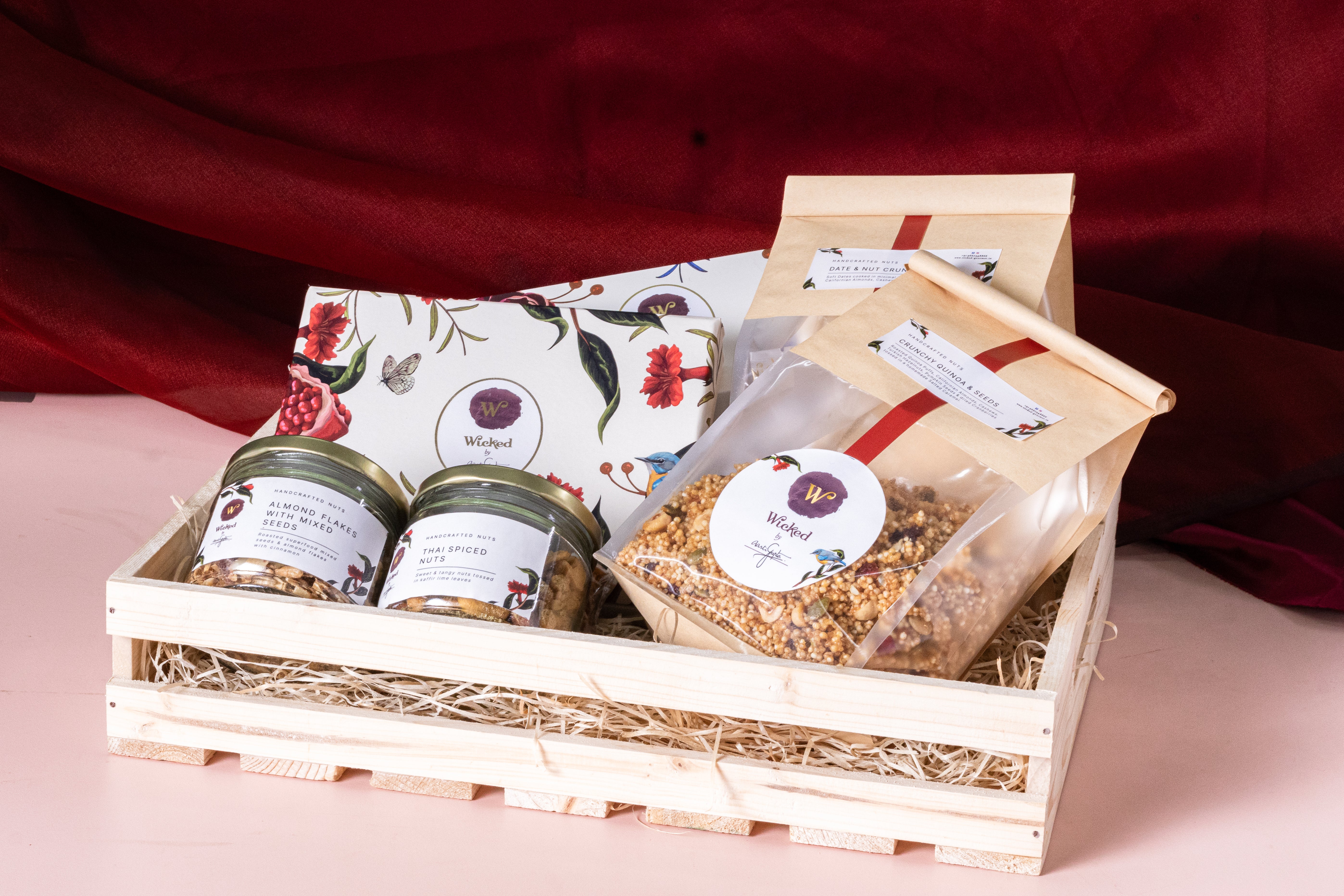 Wooden Chocoholic Hamper