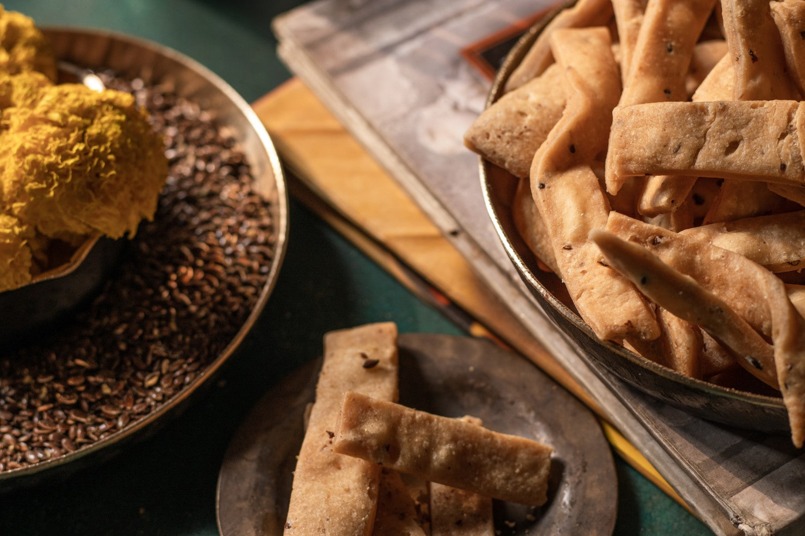 Flax seed Namak Paras