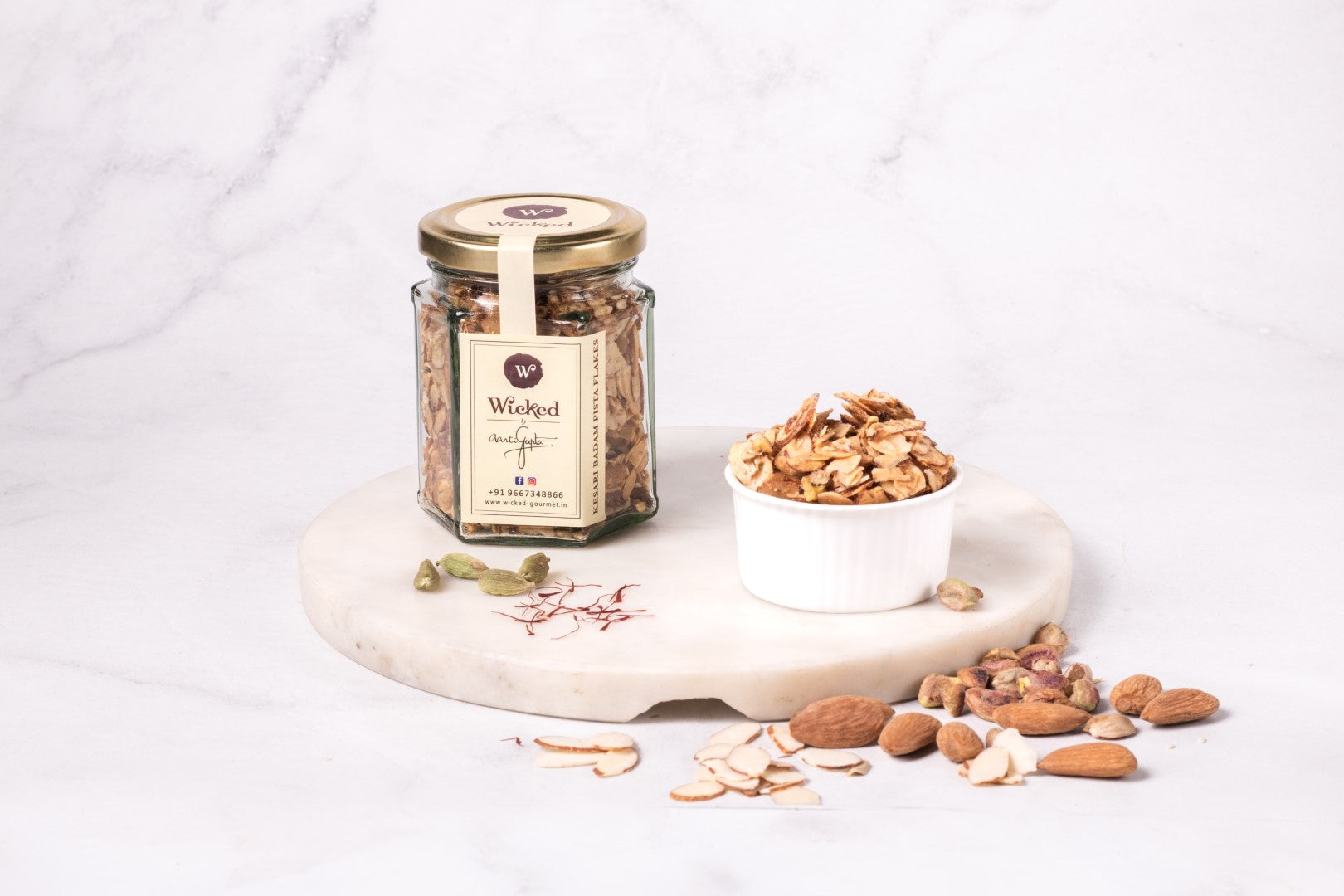 Kesari Badam Pista Flakes