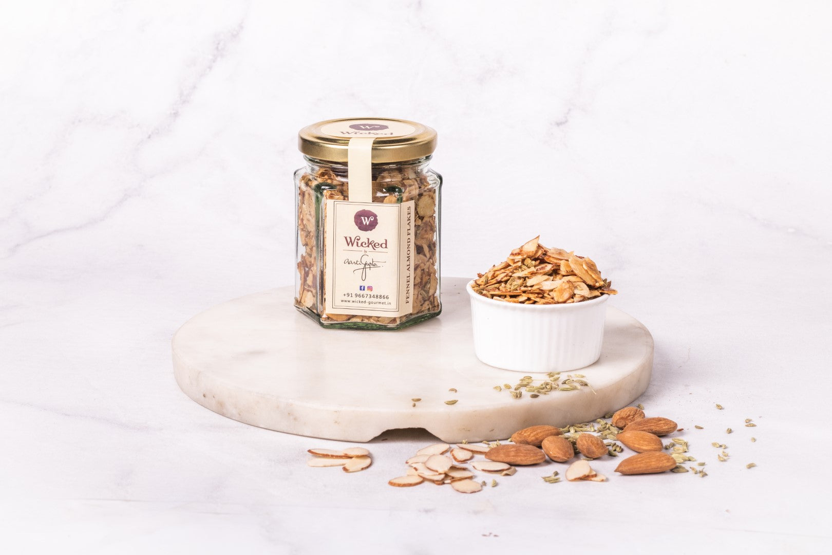 Fennel Almond Flakes