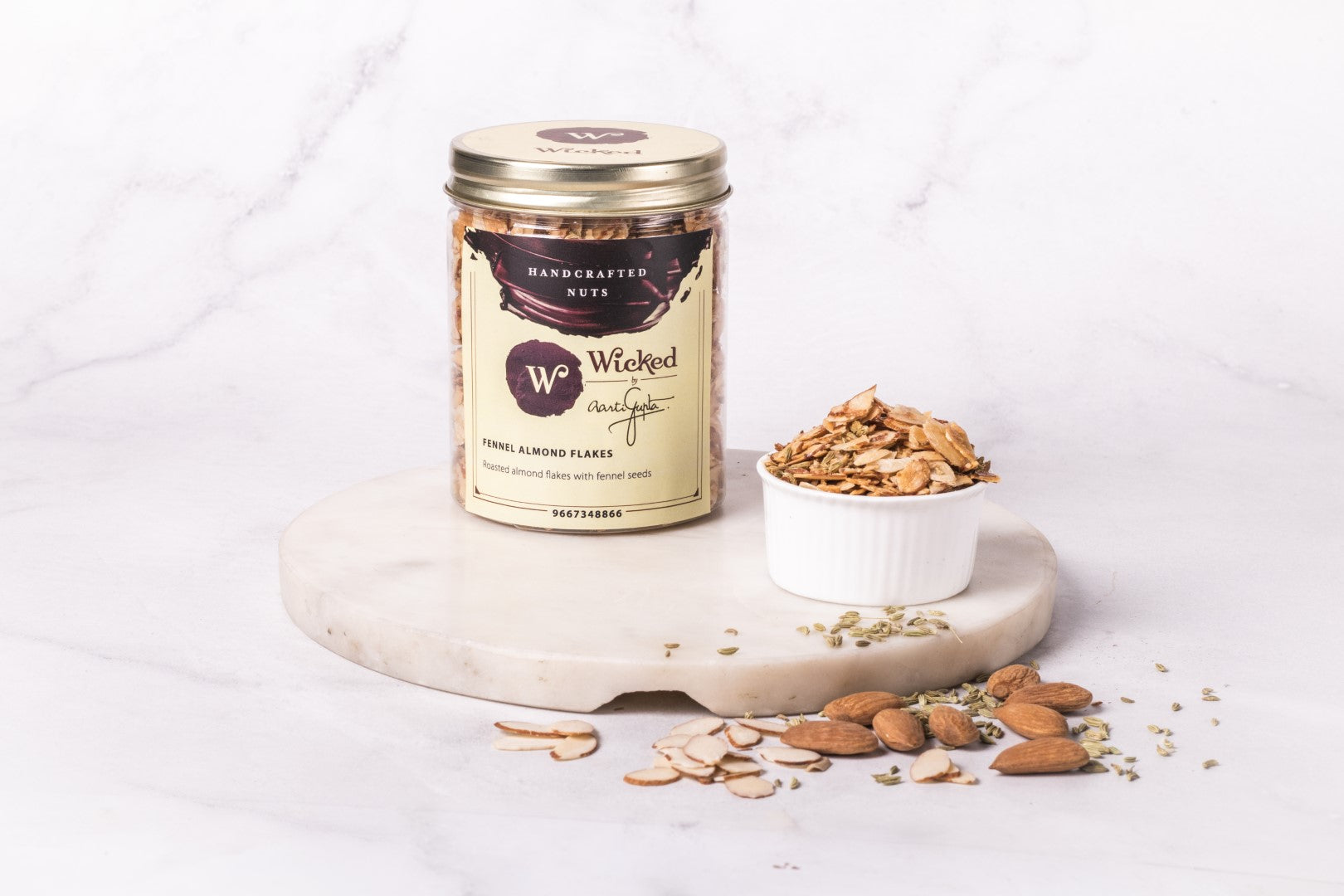Fennel Almond Flakes