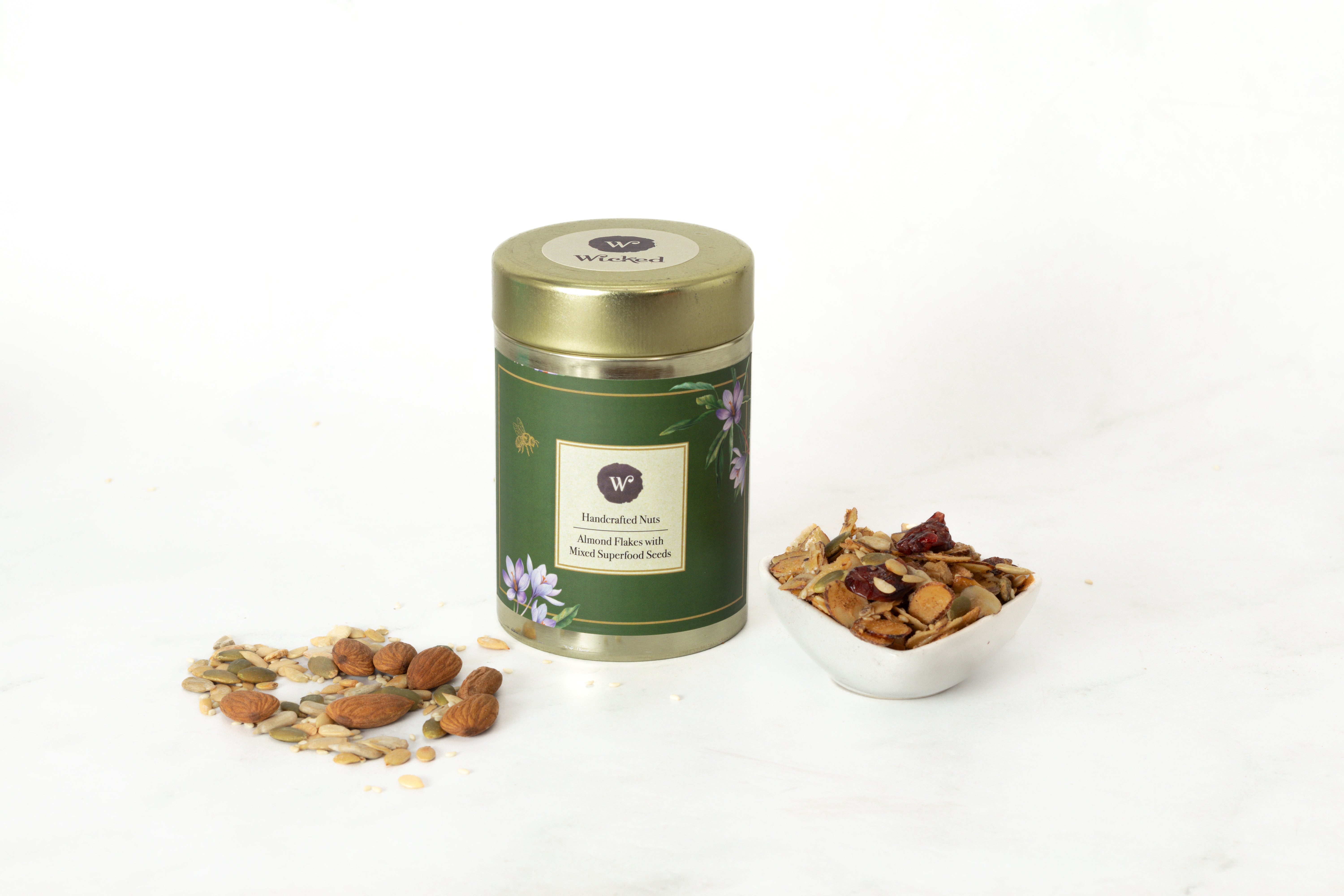 Almond Flakes With Mixed Seeds