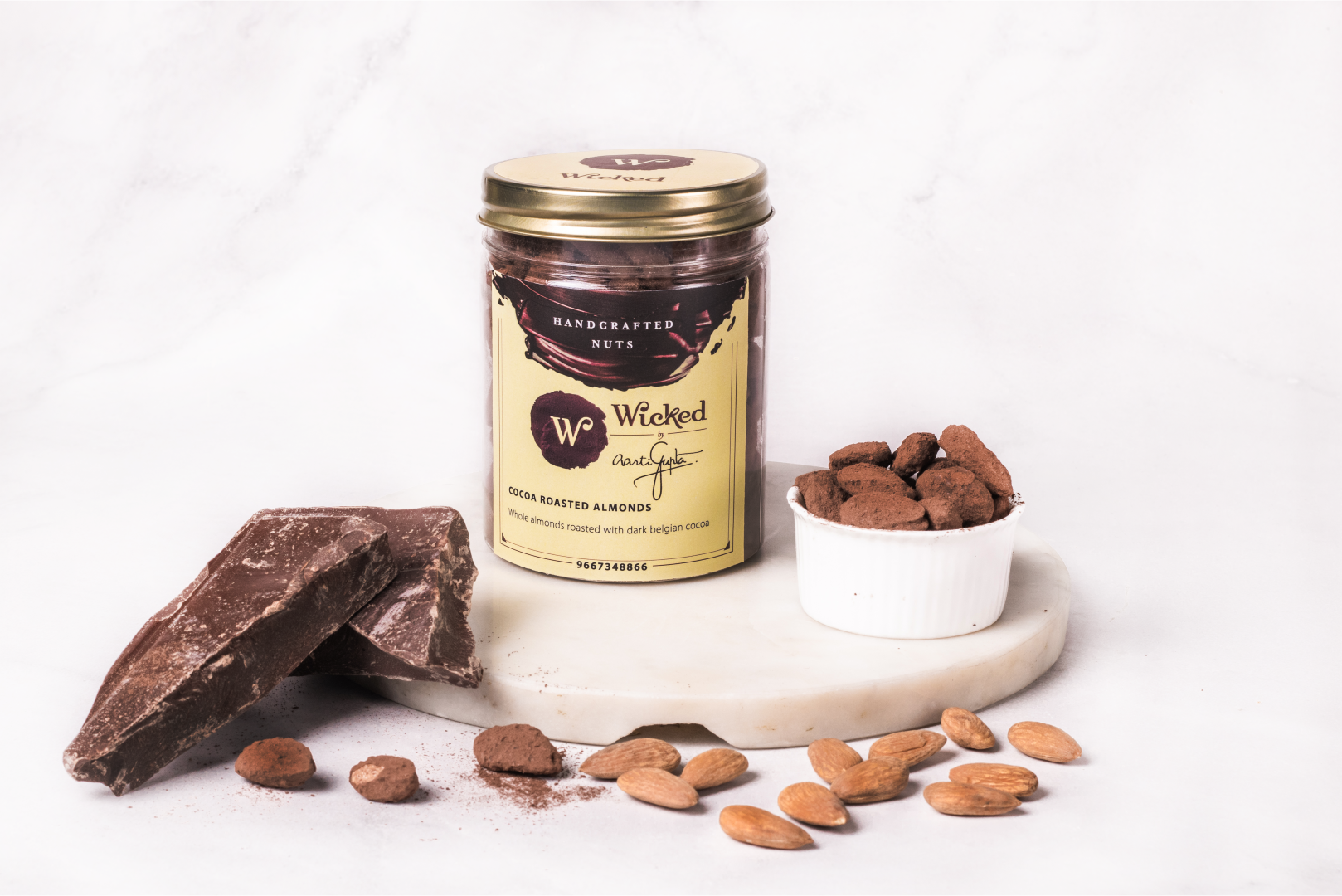 Cocoa Roasted Almonds