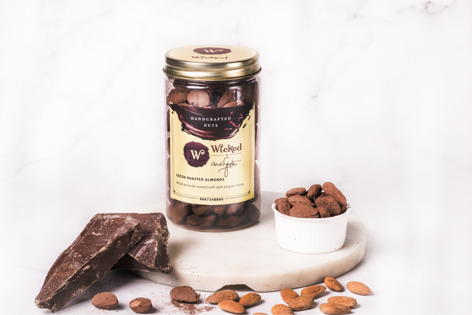 Cocoa Roasted Almonds